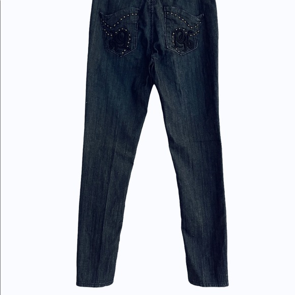 Paris Hilton Studded Jeans Embellished Women Size 29 - Picture 1 of 6